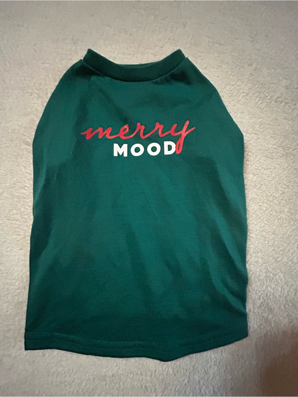 Small 'Merry Mood' Dog Tee